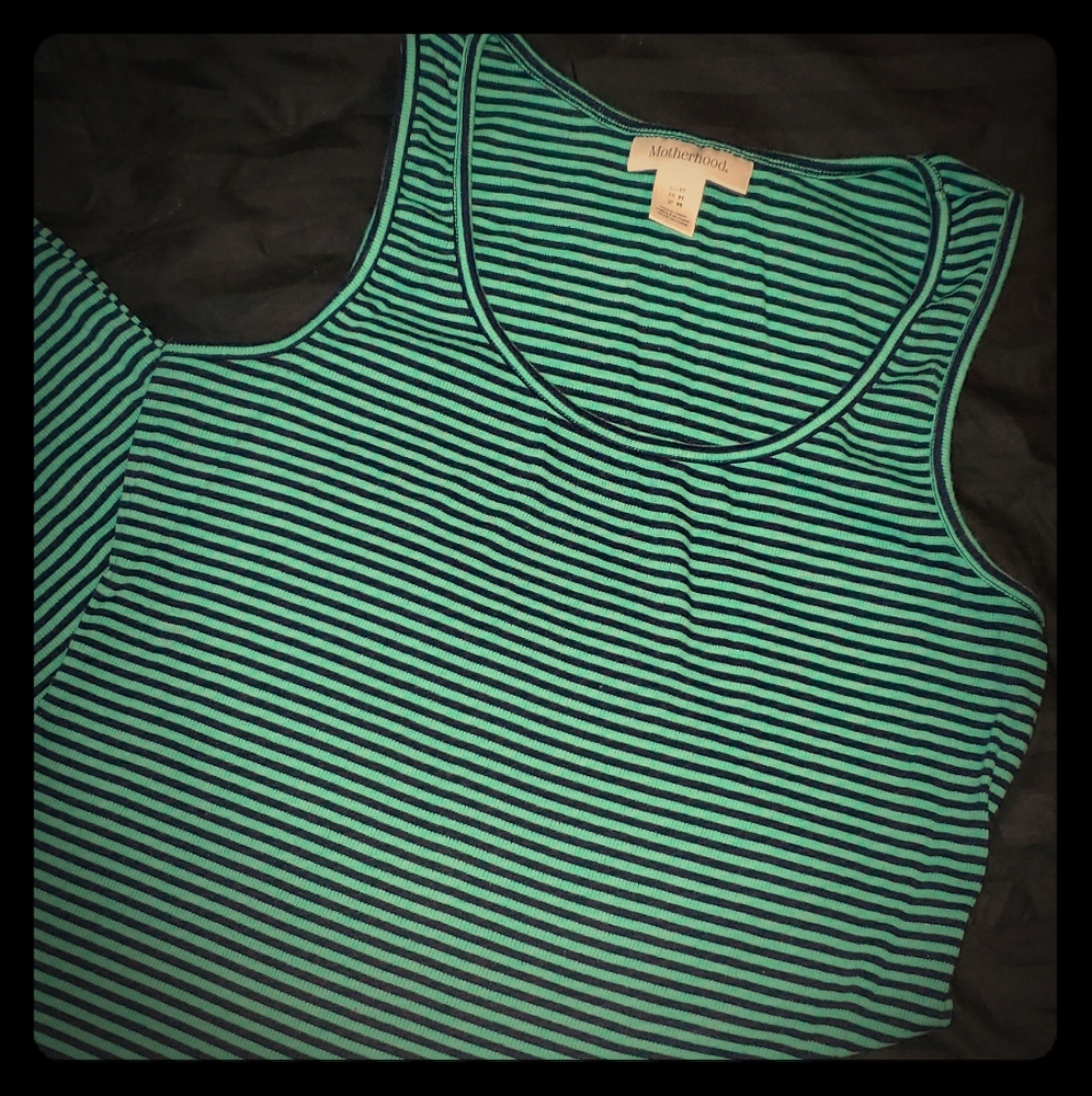 SOLD - Maternity Ribbed Tank Dress